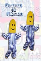 personajes fiestas bananas en pijamas