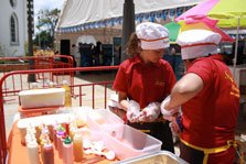 Alimentos para evento Intel