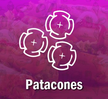 Patacones para eventos