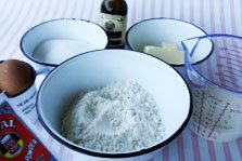 Ingredientes para hacer cupcakes