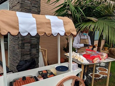 Perros calientes para eventos masivos
