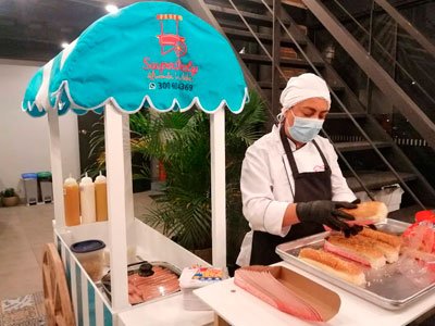 Venta de carritos para hamburguesas