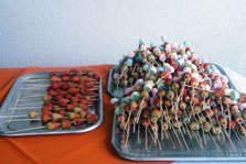 Pinchos para fiestas