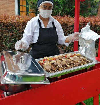 Pinchos de carne