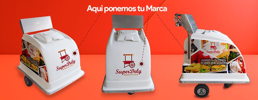 Personaliza los carritos para tu evento