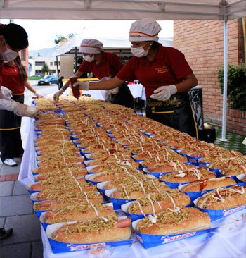 Perros calientes