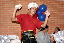 show pizzeritos para fiestas infantiles en tabio