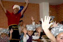 show pizzeritos para fiestas infantiles en tenjo