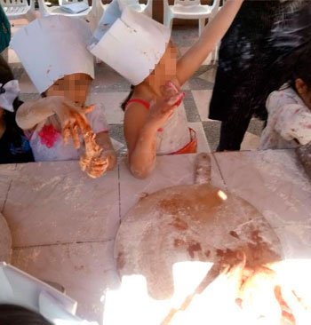 show pizzeritos para fiestas infantiles