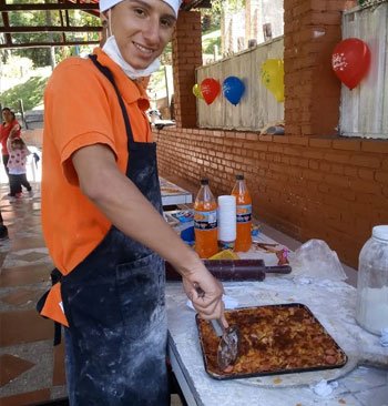 show pizzeritos para fiestas infantiles