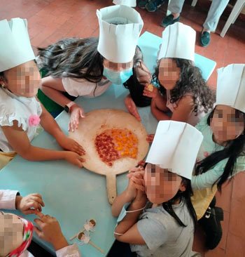 show pizzeritos para fiestas infantiles