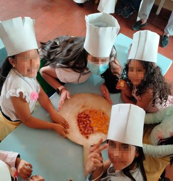 show pizzeritos para fiestas infantiles