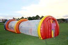 tunel de la imaginacion atraccion infantil