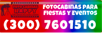 Fotocabinas 360 para fiestas